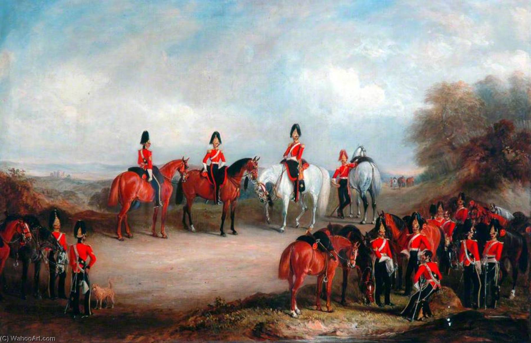 The 4th Royal Irish Dragoon Guards — John Ferneley Snr