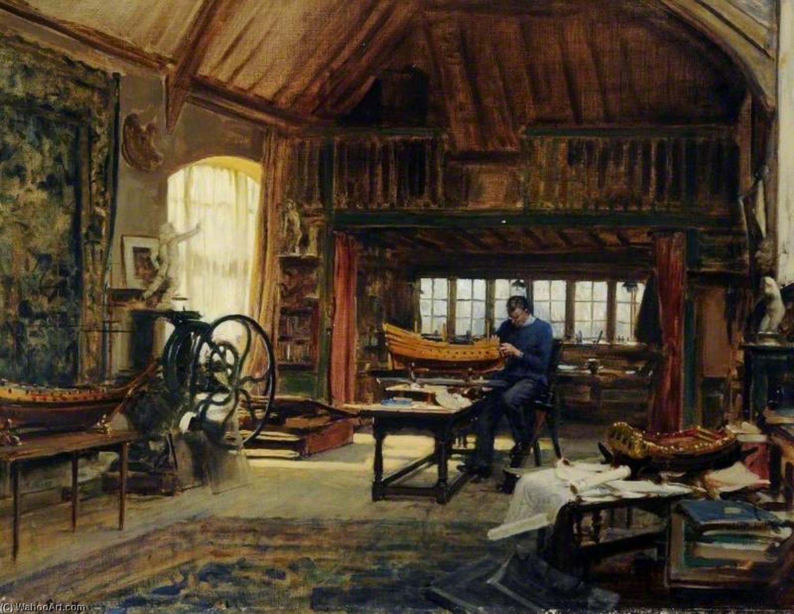 Model Ship Builder — Frederick William Elwell