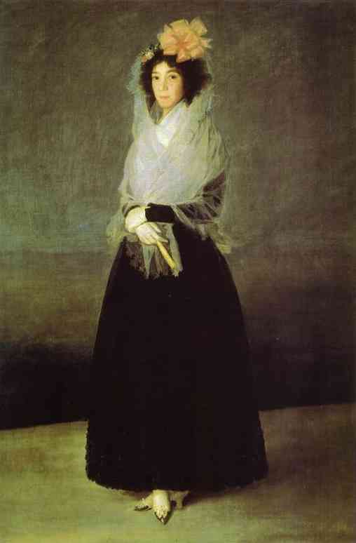 The Countess Of Carpio, Marquesa De La Solana — Francisco José De Goya Y Lucientes