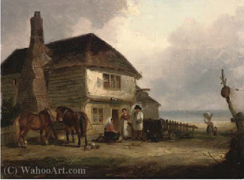A Cottage On The Shore — Thomas Smythe
