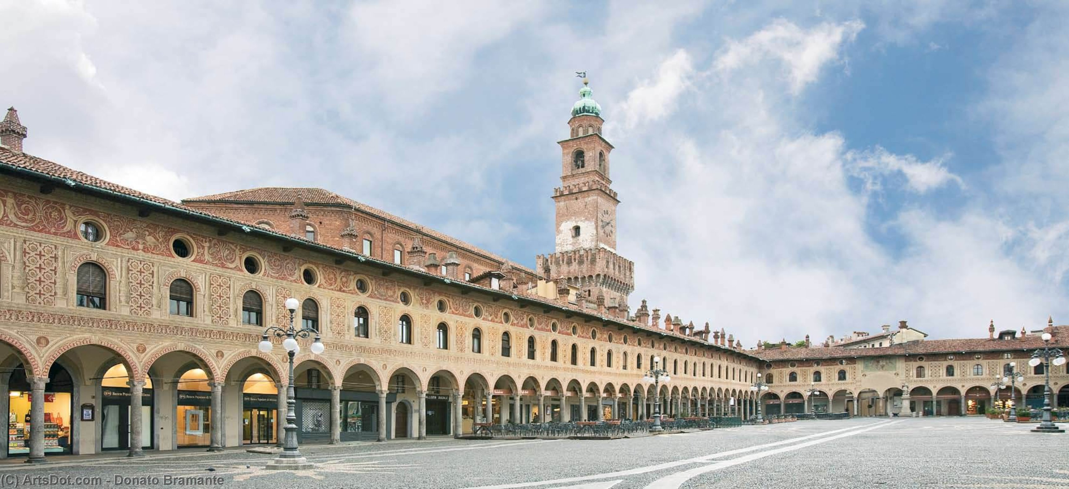 Piazza Ducale — Donato Bramante