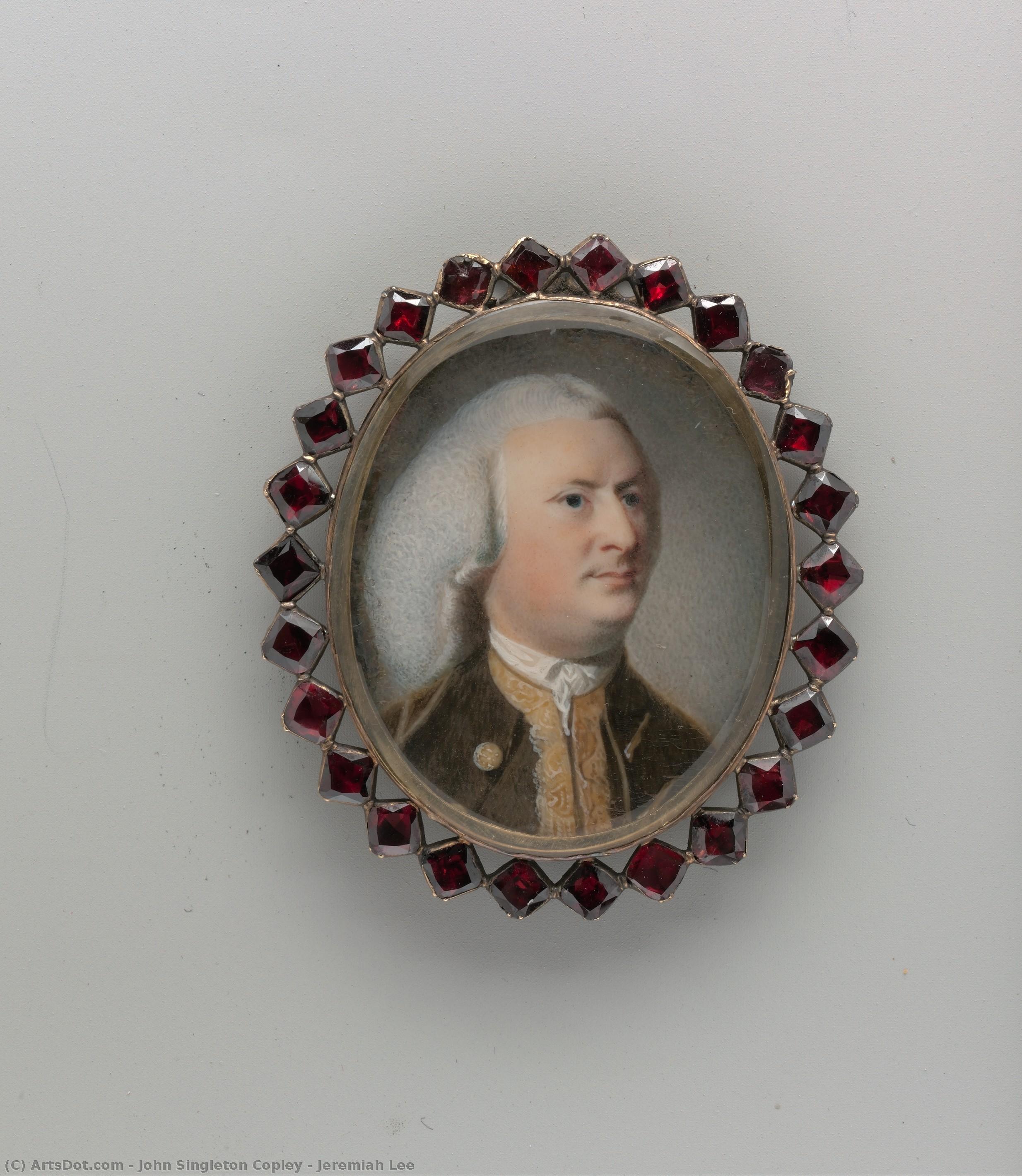 Jeremiah Lee — John Singleton Copley