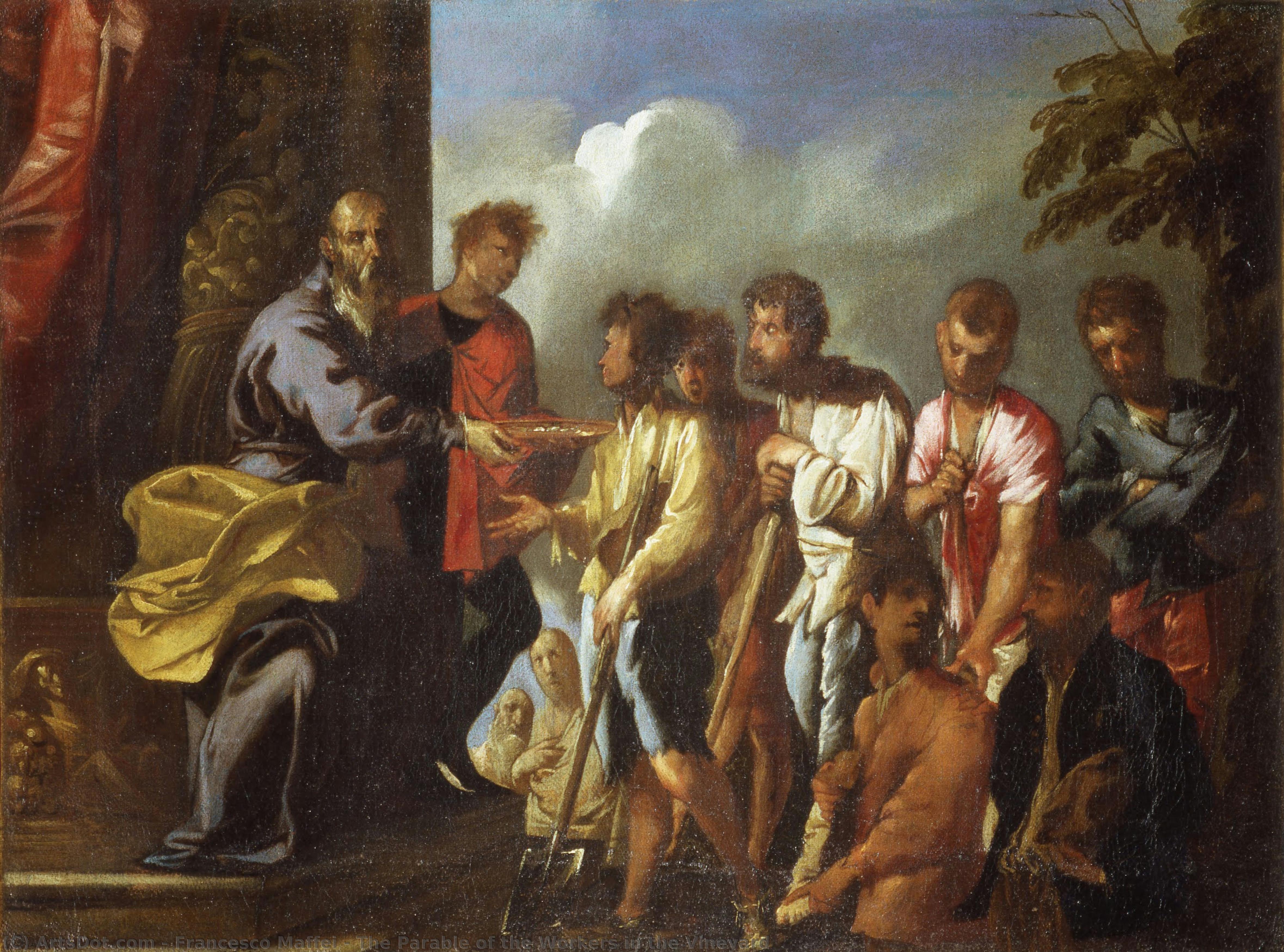 The Parable Of The Workers In The Vineyard — Francesco Maffei