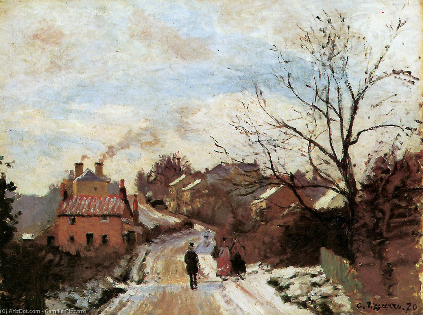 Lower Norwood — Camille Pissarro