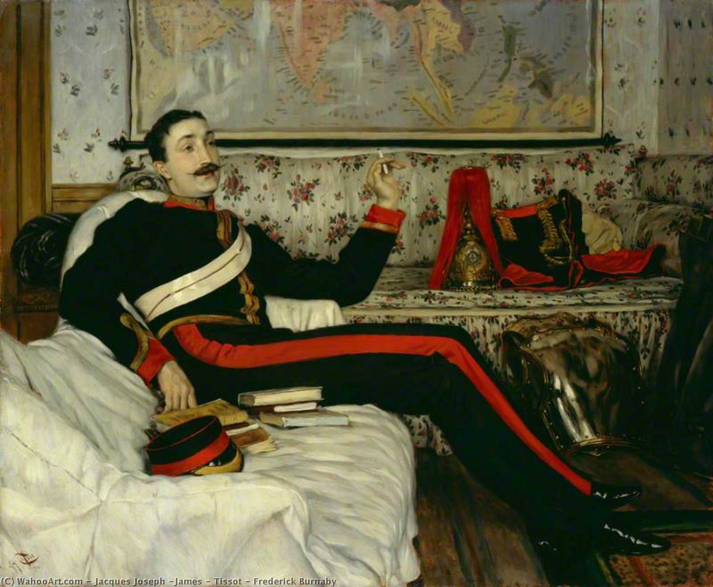 Frederick Burnaby — Jacques Joseph (james ) Tissot