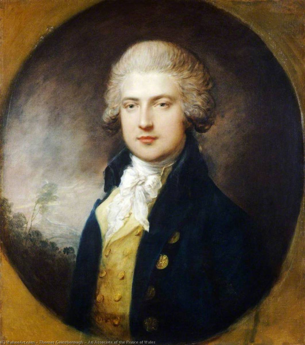 An Associate Of The Prince Of Wales — Thomas Gainsborough