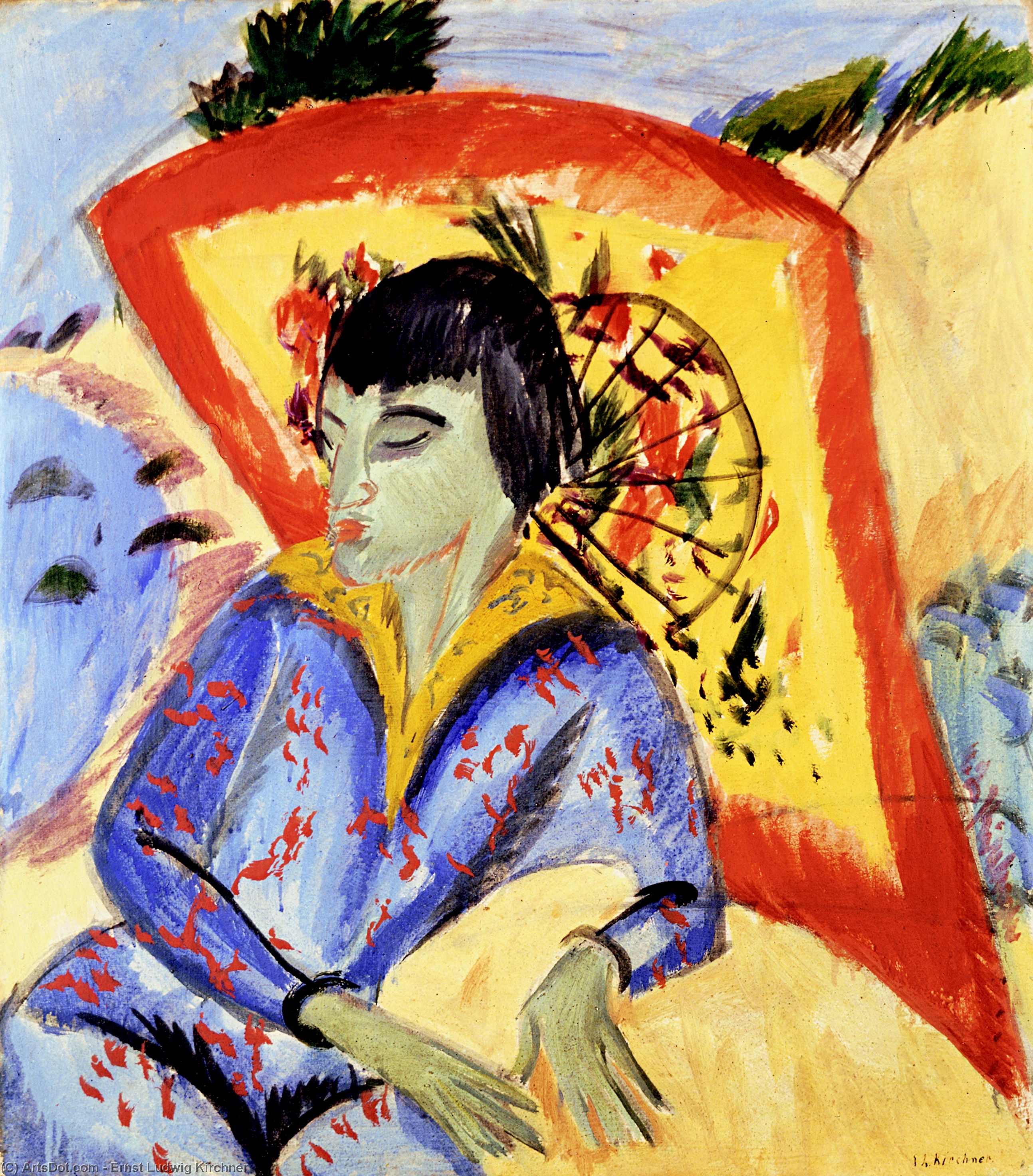 Japanese — Ernst Ludwig Kirchner