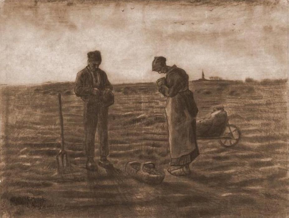 The Angelus (after Millet) — Vincent Willem Van Gogh