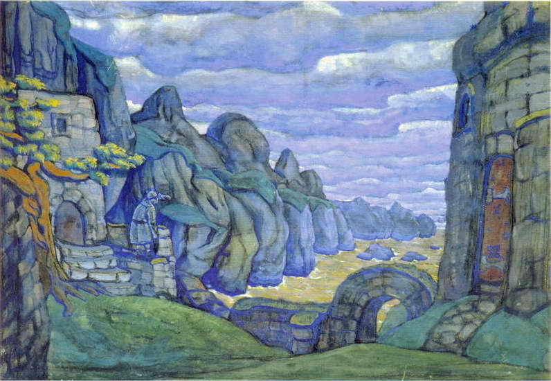 Tristan's Castle In Bretagne — Nicholas Roerich