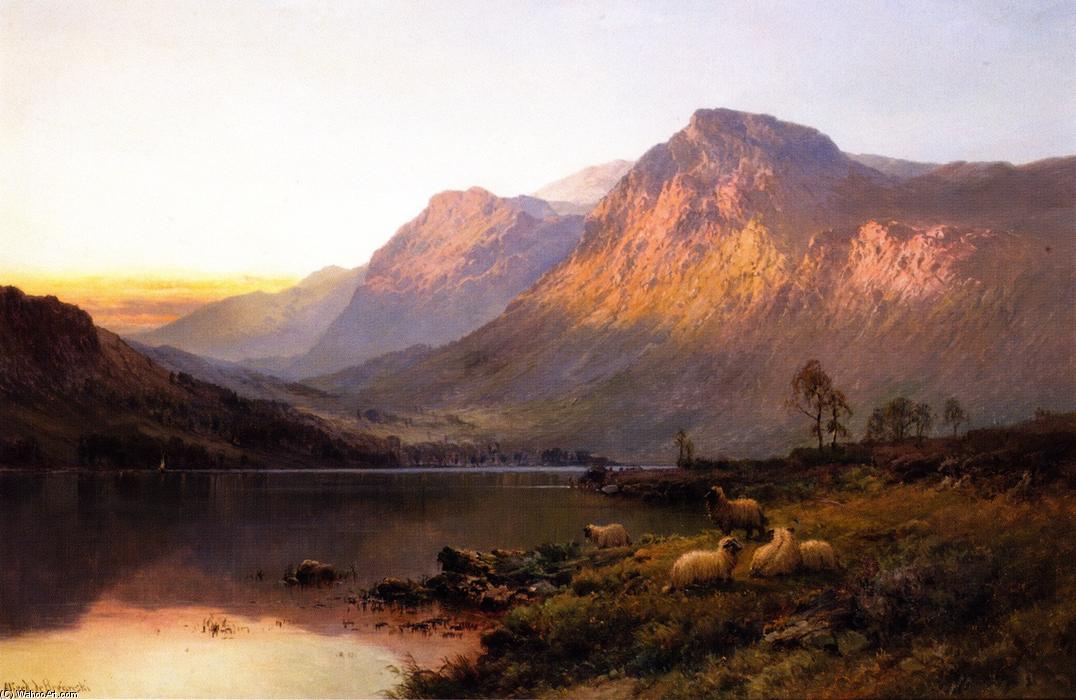 Evening Glow, Ben More — Alfred De Breanski Senior