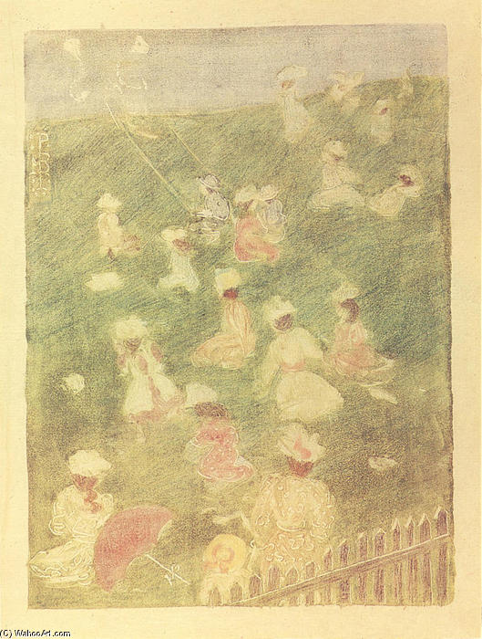 Children At Play — Maurice Brazil Prendergast
