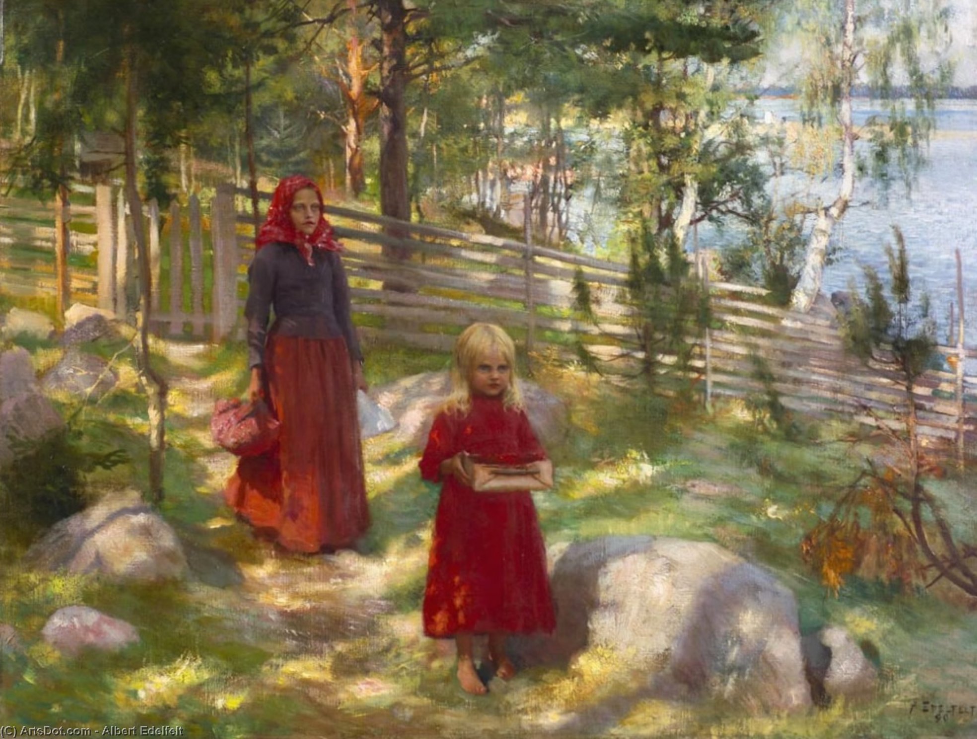 Smultron — Albert Edelfelt