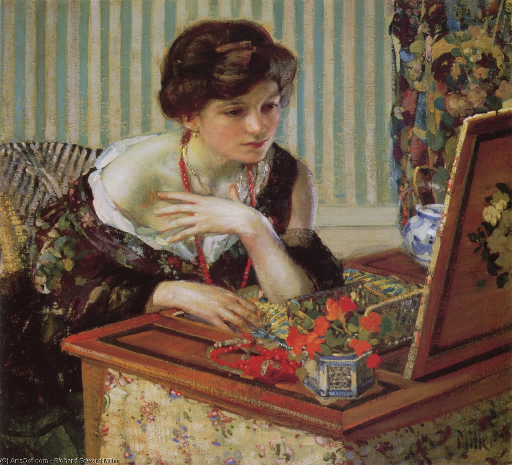 Scarlet Neck Lace3 — Richard Edward Miller