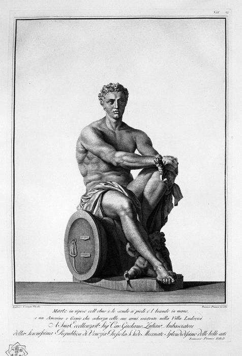 Mars Seated — Giovanni Battista Piranesi