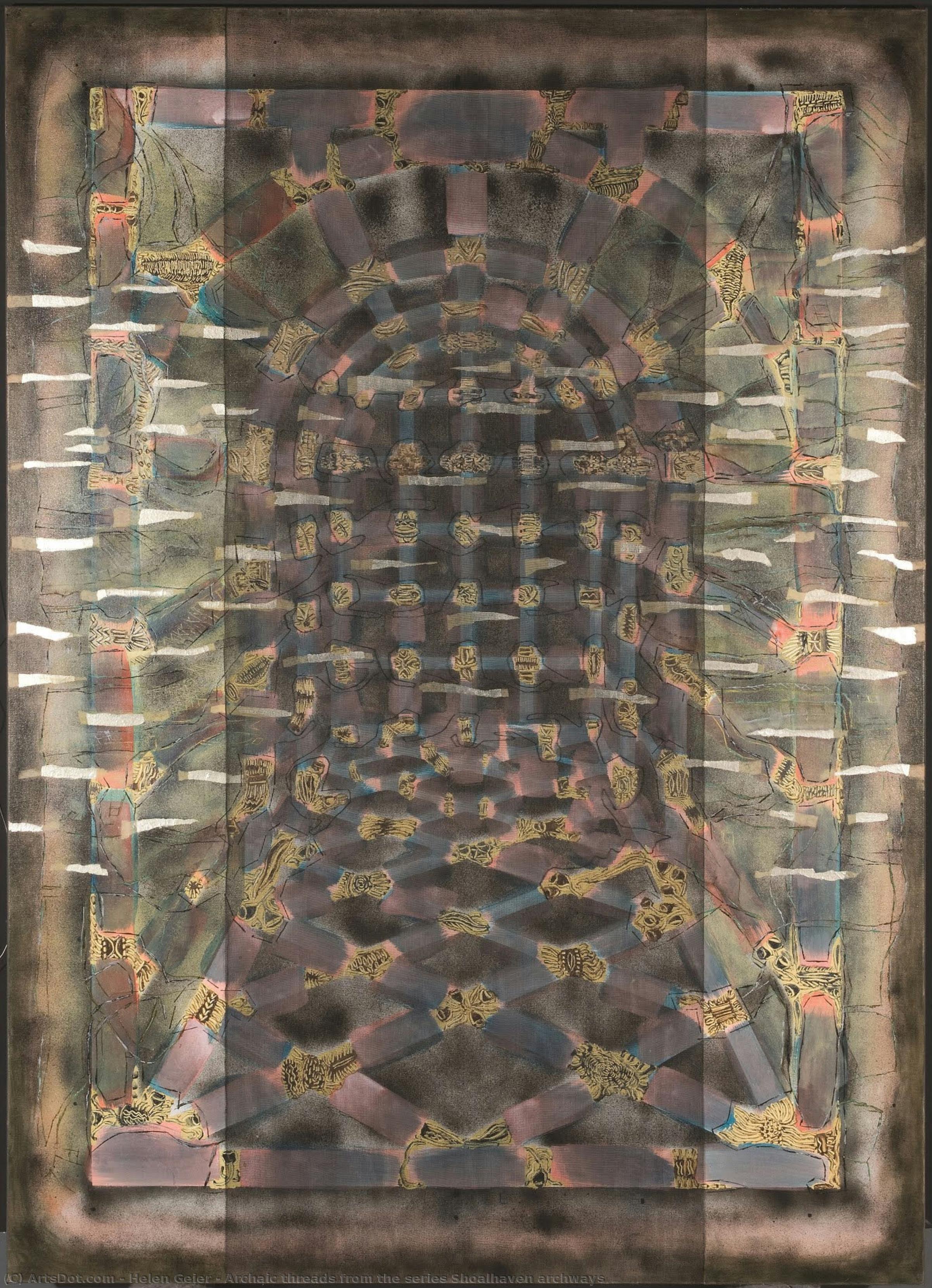 Archaic Threads From The Series Shoalhaven Archways — Helen Geier