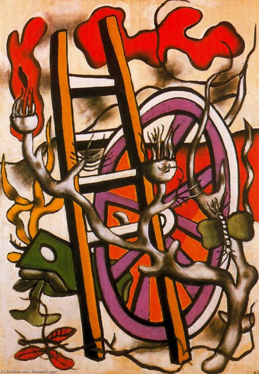 The Butterfly On The Wheel — Fernand Léger