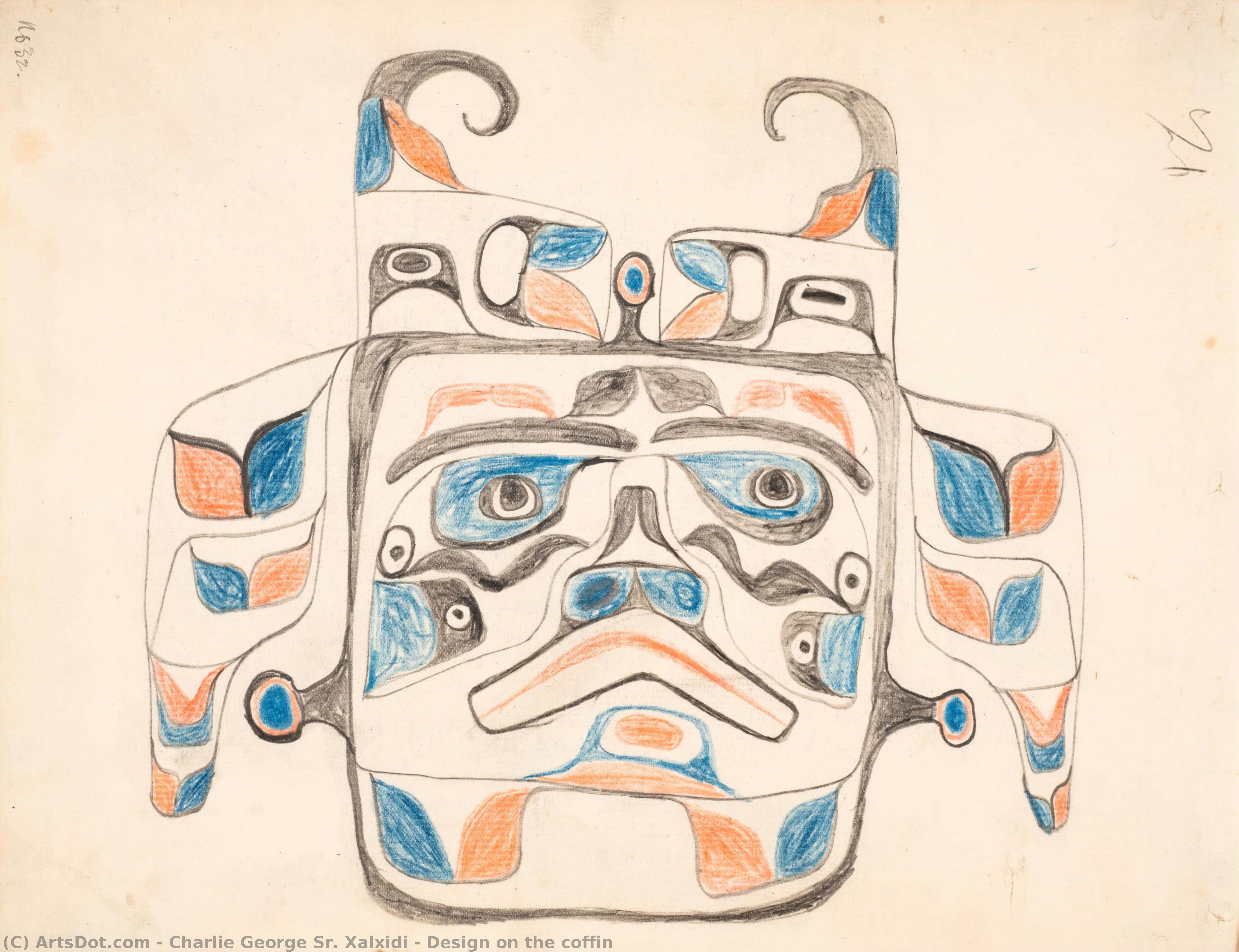 Design On The Coffin — Charlie George Sr. Xalxidi