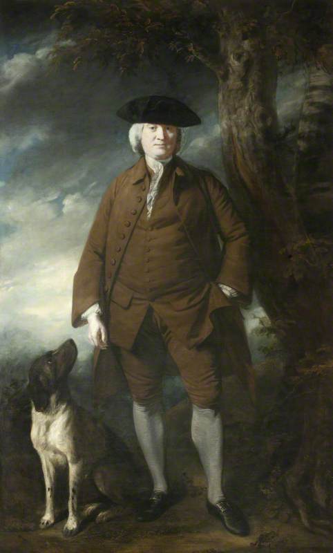 Sir Walter Calverley Blackett (1707–1777), 2nd Bt — Sir Joshua Reynolds