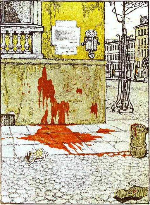 October Idyll — Mstislav Dobuzhinsky