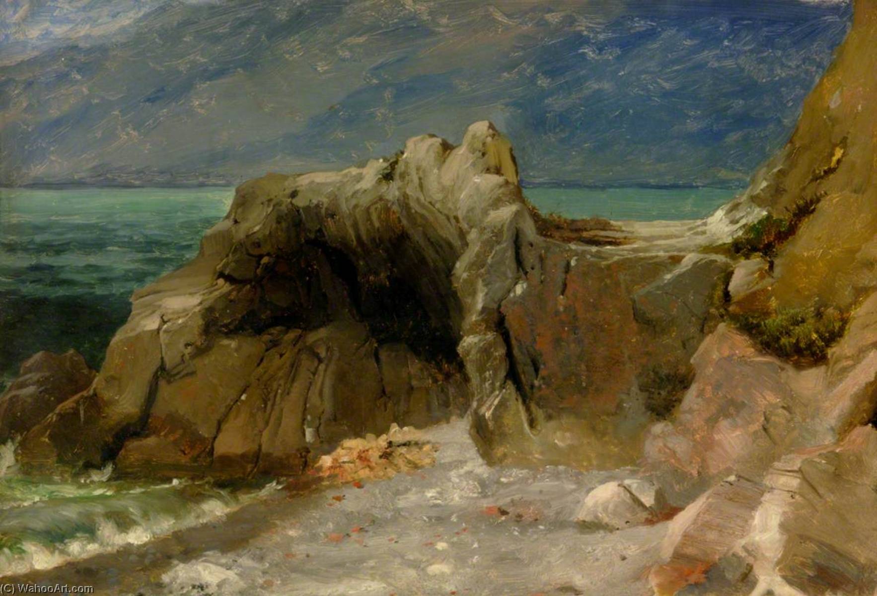 Quarry, Civita Castellana — Frederick Lee Bridell