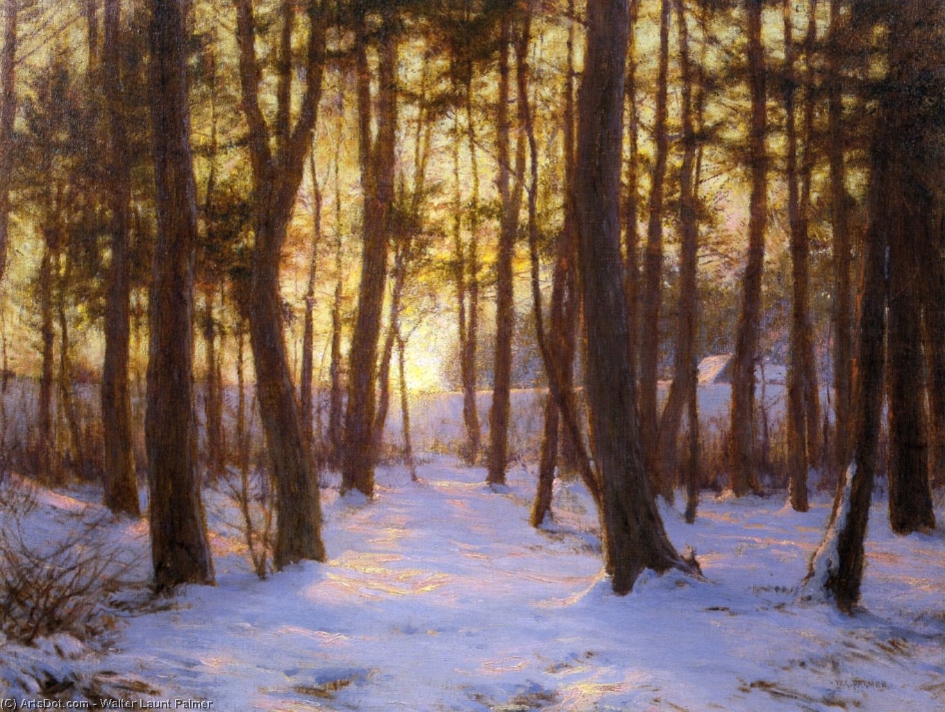 The Pine Coppice — Walter Launt Palmer