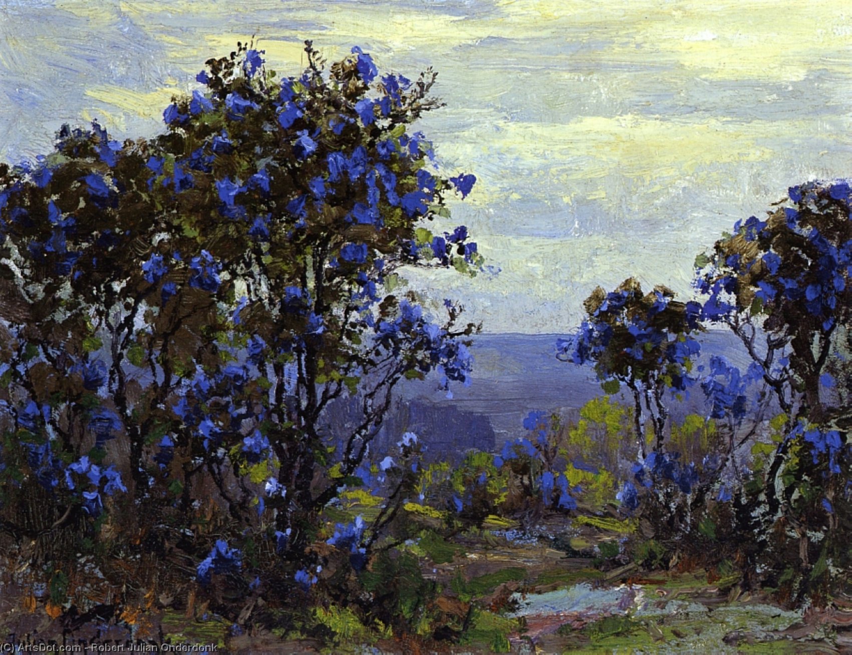 Mountain Laurel In Bloom — Robert Julian Onderdonk