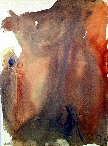 Ecce Virgo Concipiet (isaiah 7:14) — Salvador Dalí