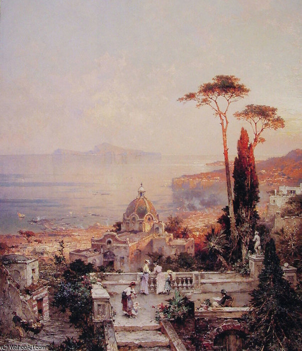 The View From The Balcony — Franz Richard Unterberger