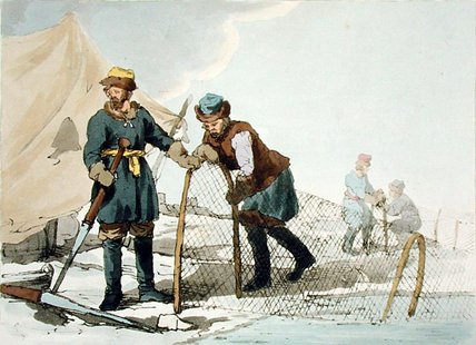 Winter Fishing — John Augustus Atkinson