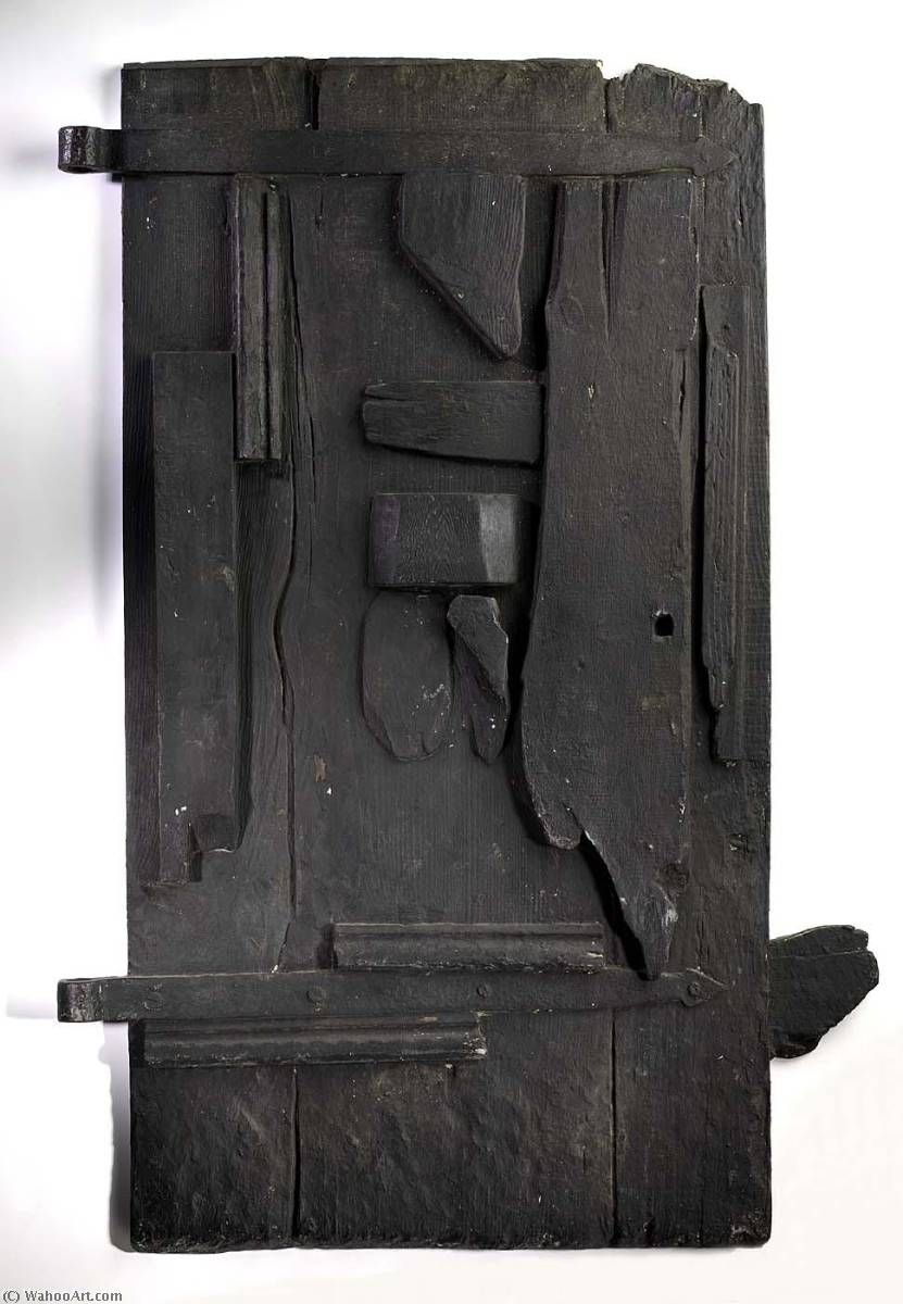 Tor V Aus Der Serie Gartenpforte — Louise Nevelson