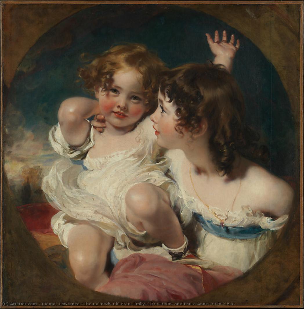 The Calmady Children (emily, 1818–?1906, And Laura Anne, 1820–1894) — Sir Thomas Lawrence