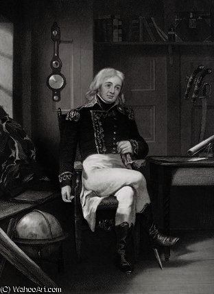 Portrait Of Joshua Barney — Alonzo Chappel