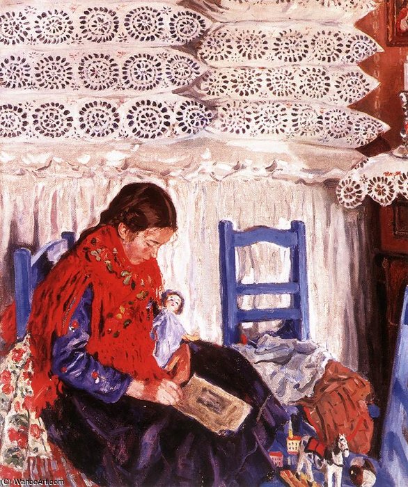 Reading Girl — Izsak Perlmutter