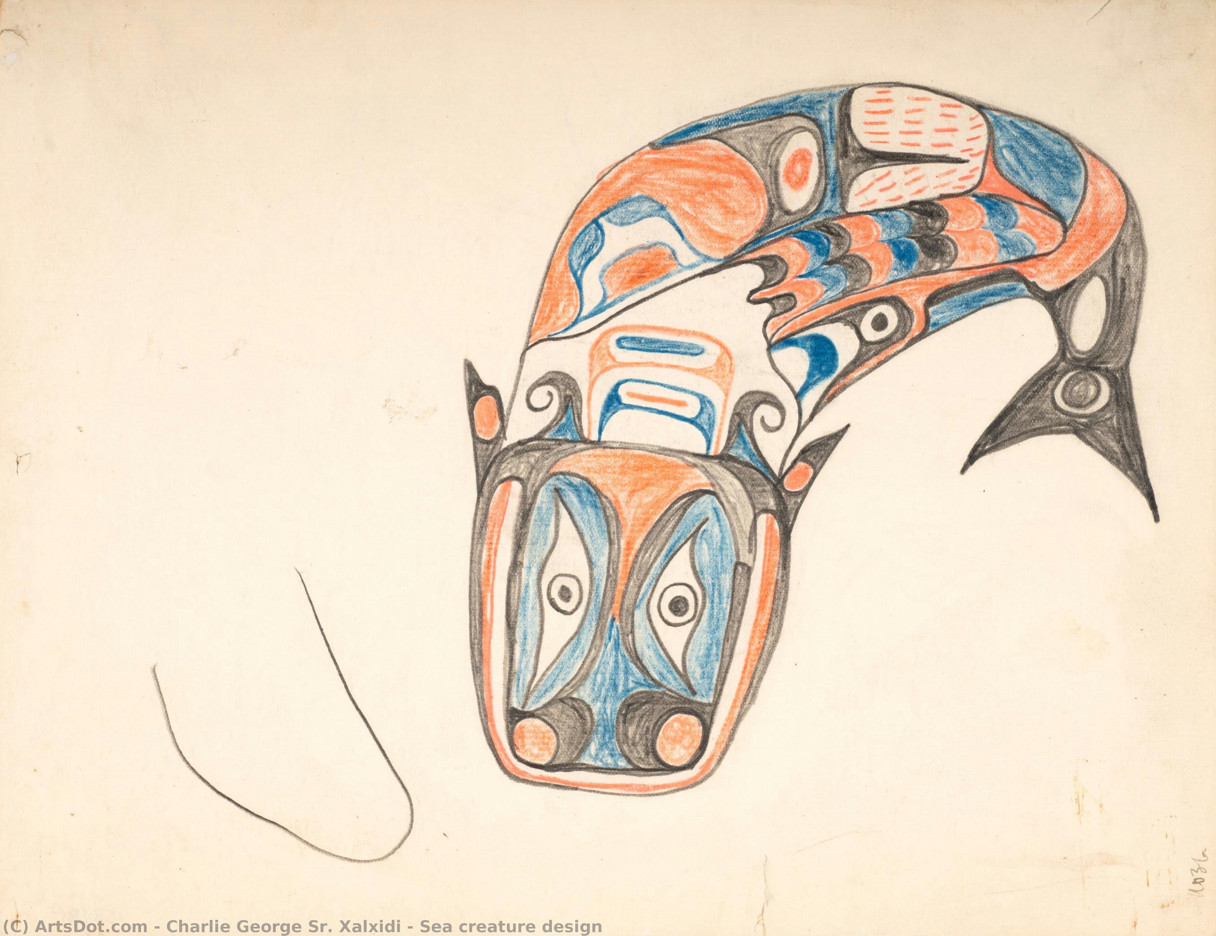 Sea Creature Design — Charlie George Sr. Xalxidi