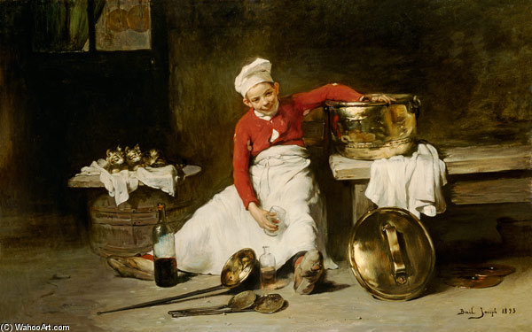 Kitchen Boy — Claude Joseph Bail