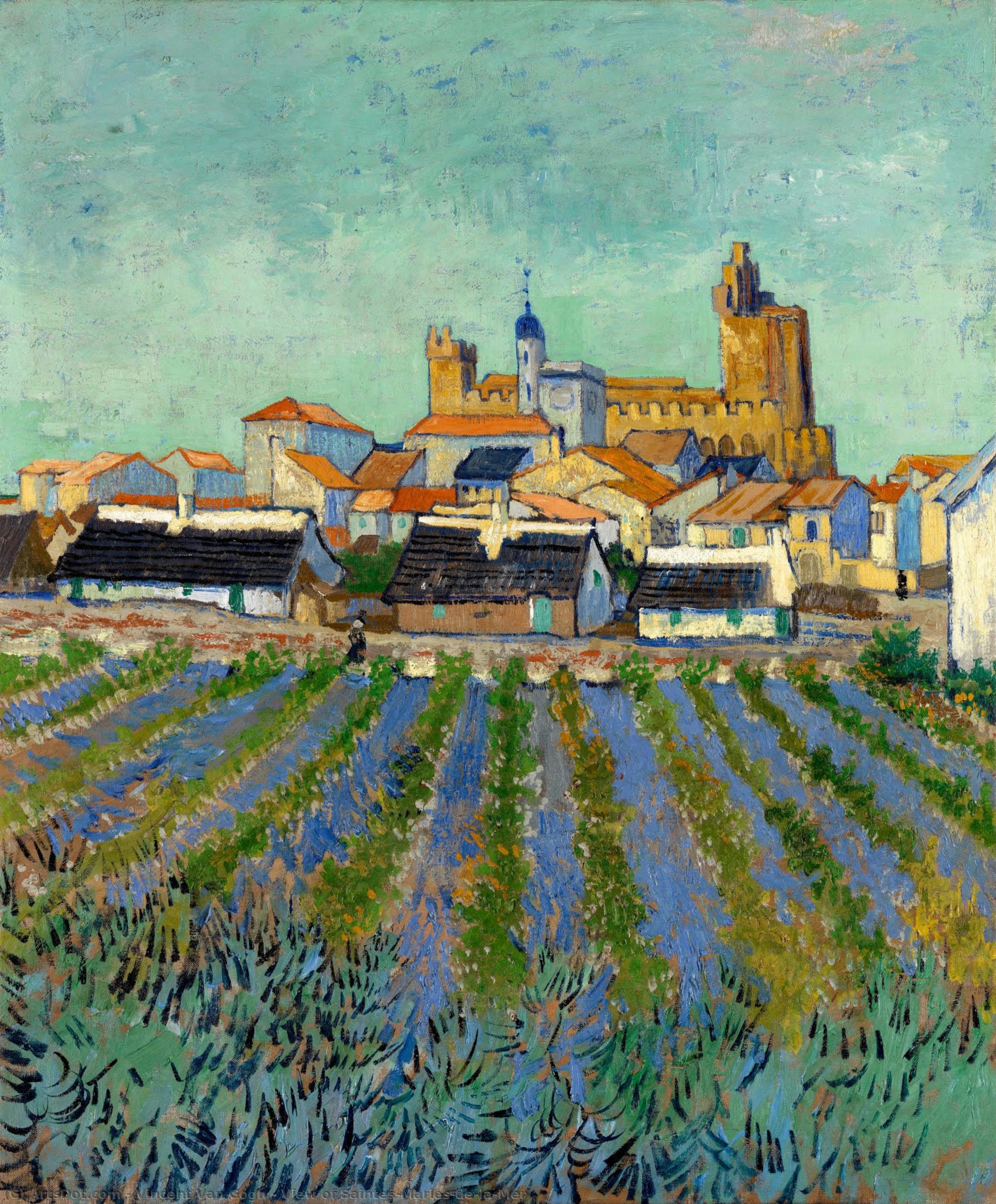 View Of Saintes-maries-de-la-mer — Vincent Willem Van Gogh