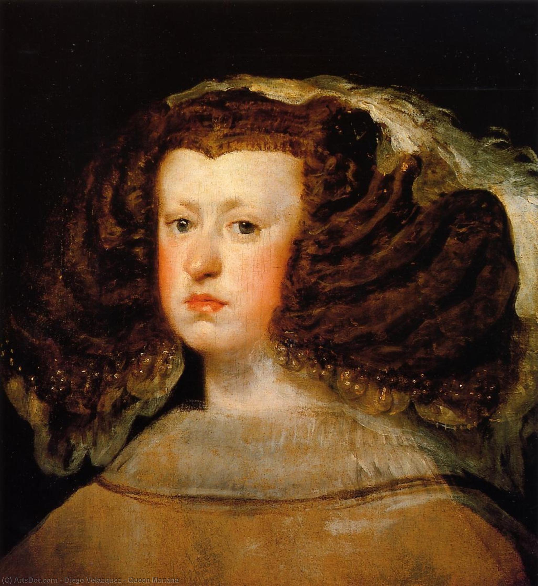 Queen Mariana — Diego Velázquez