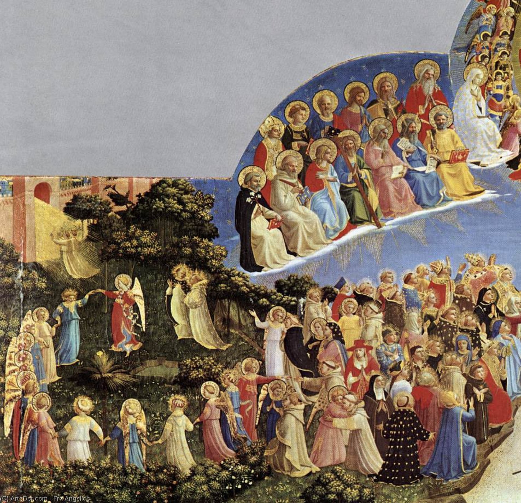Last Judgement (detail) — Fra Angelico