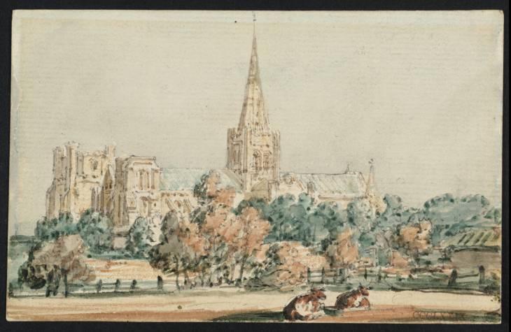 Chichester Cathedral From The South West — Thomas Girtin