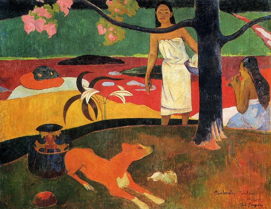 Tahitian Pastorale — Eugène Henri Paul Gauguin