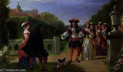 King Charles Ii And Nell Gwynne — Edward Matthew Ward
