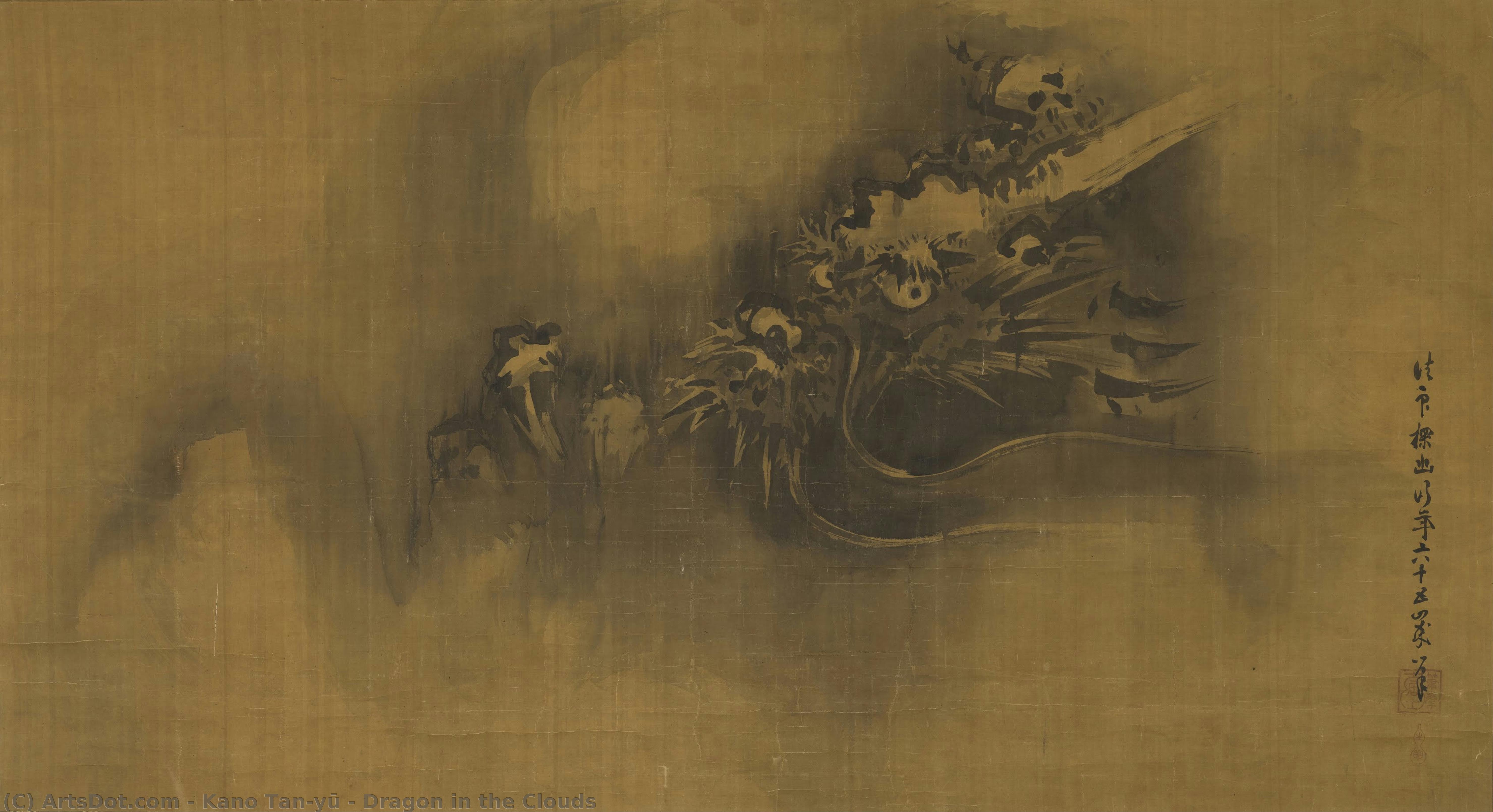 Dragon In The Clouds — Kano Tan'yū
