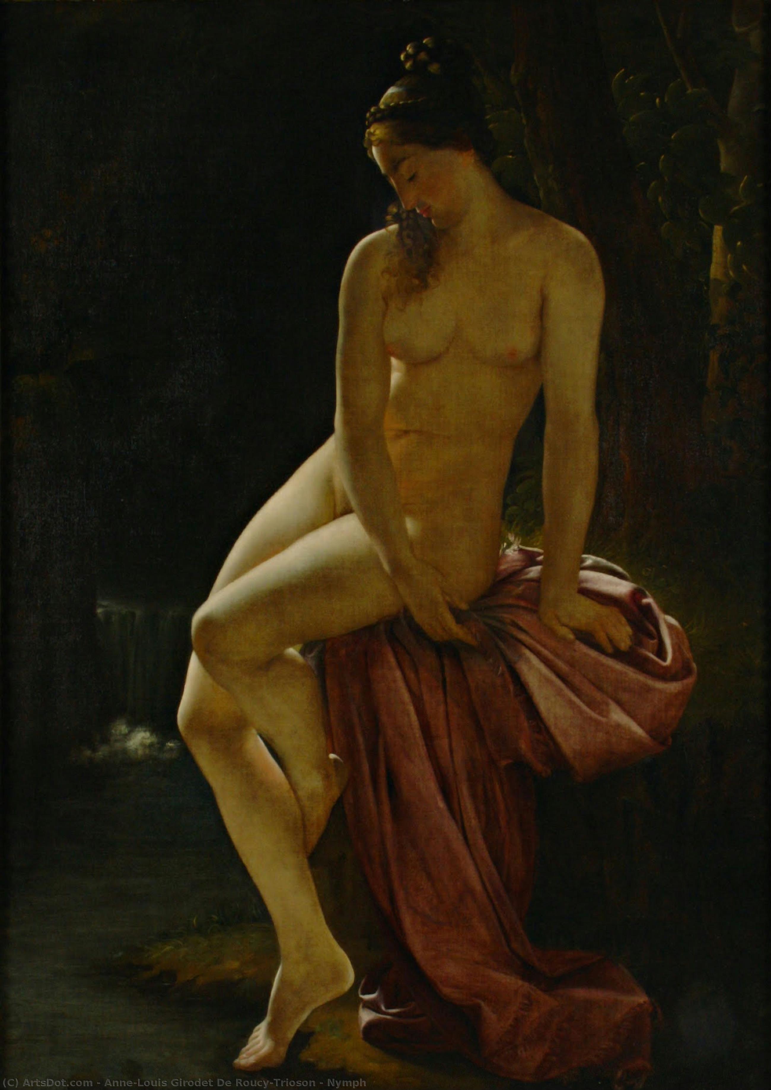Nymph — Anne-louis Girodet