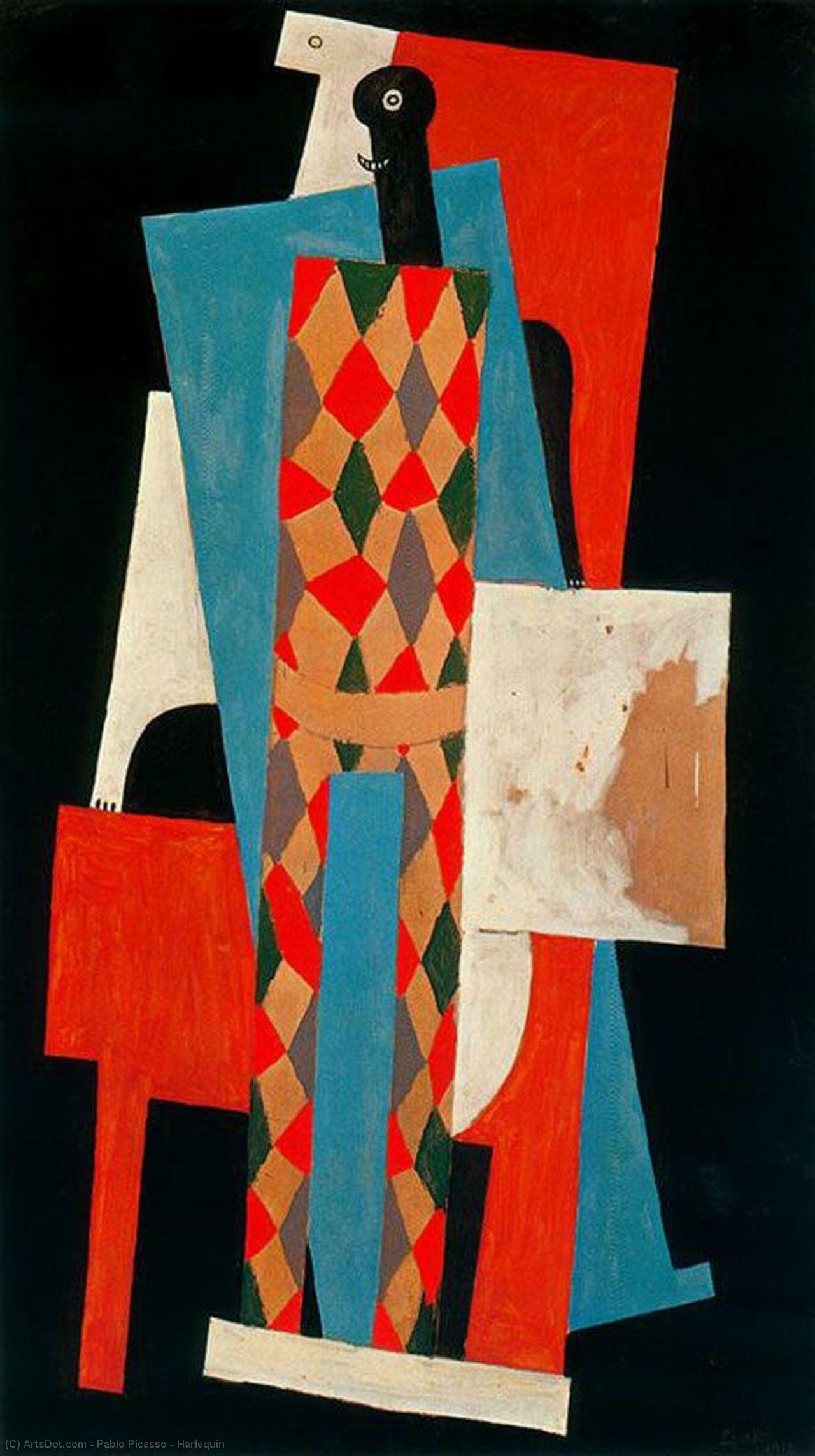 Harlequin — Pablo Picasso