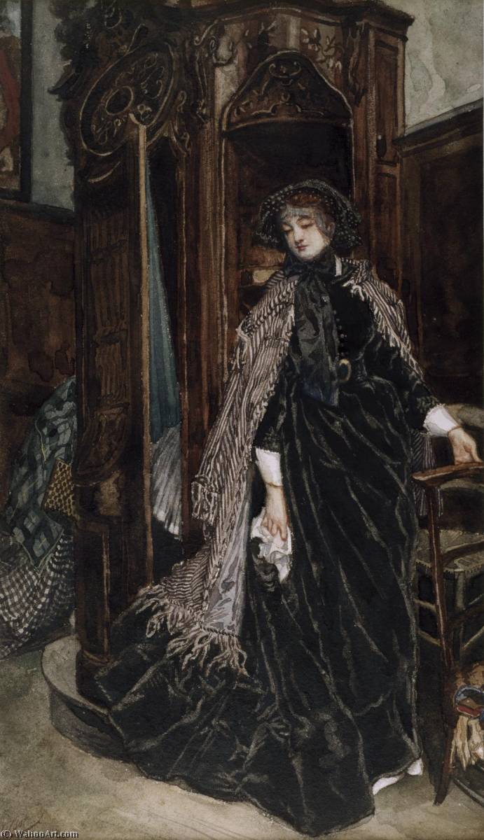 The Confessional — James Jaques Joseph Tissot