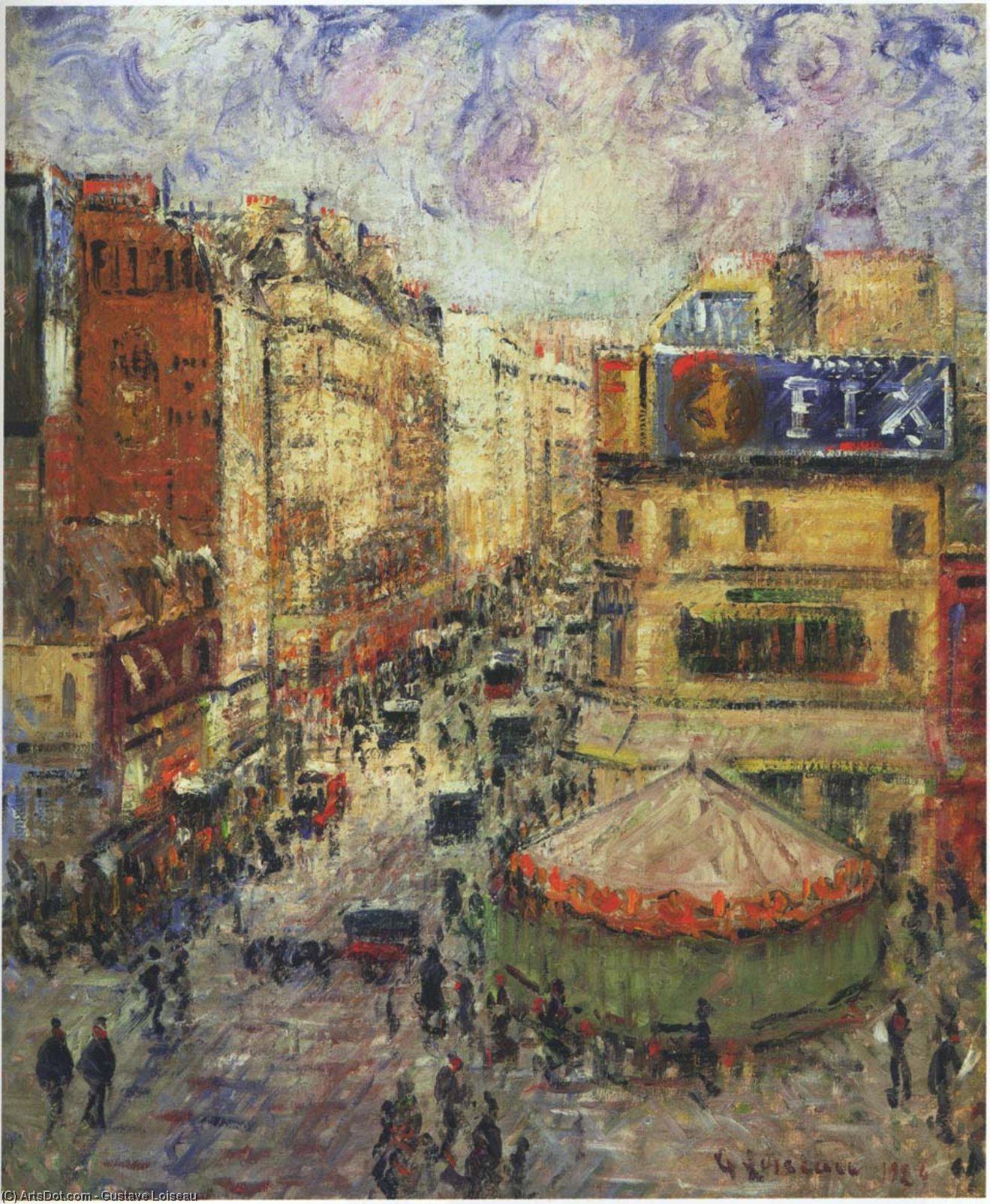 Cligancourt Street — Gustave Loiseau