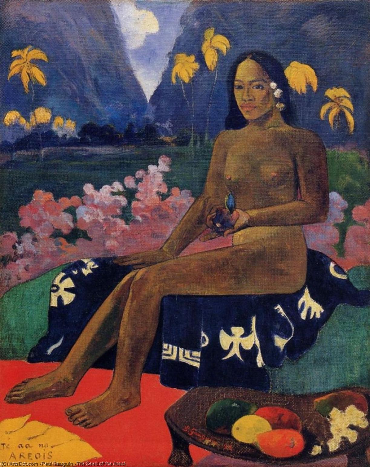 The Seed Of The Areoi — Eugène Henri Paul Gauguin