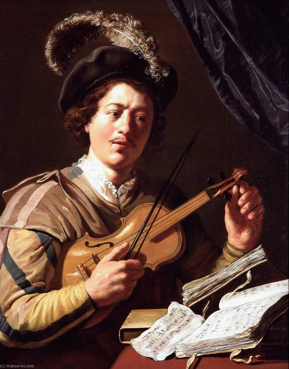 The Violin Player — Jan Andrea Lievens Jan Lievens