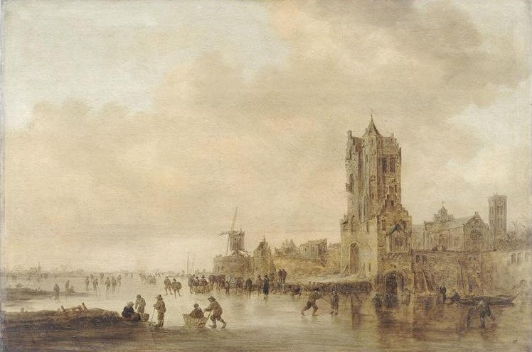 Patineurs — Jan Josephszoon Van Goyen