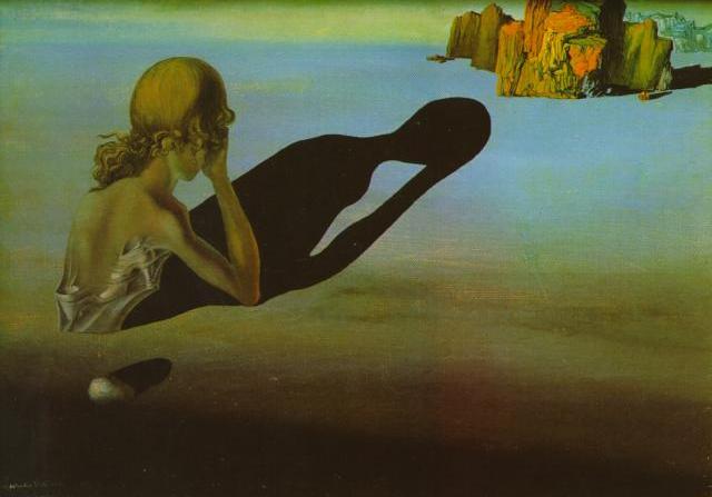Remorse Or Sunken Sphinx, 1931 — Salvador Dalí